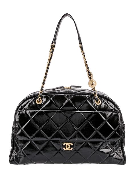 chanel large bowling bag|chanel mademoiselle bowling bag.